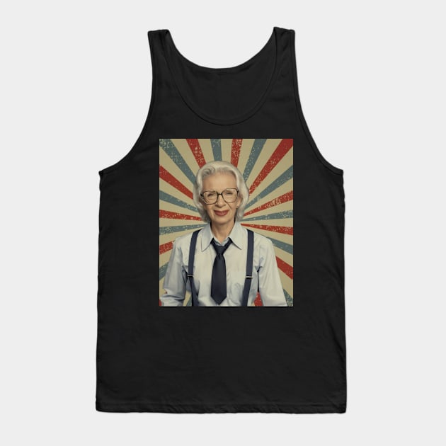 Iris Apfel Tank Top by LivingCapital 